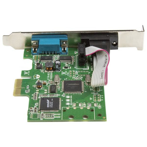 StarTech.com 2-Port PCI Express Serial Card with 16C1050 UART - RS232 StarTech.com 2-Port PCI Express Serial Card with 16C1050 UART - RS232